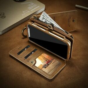 Retro Wallet Phone Case For iPhone Leather Bag Cover Clutch